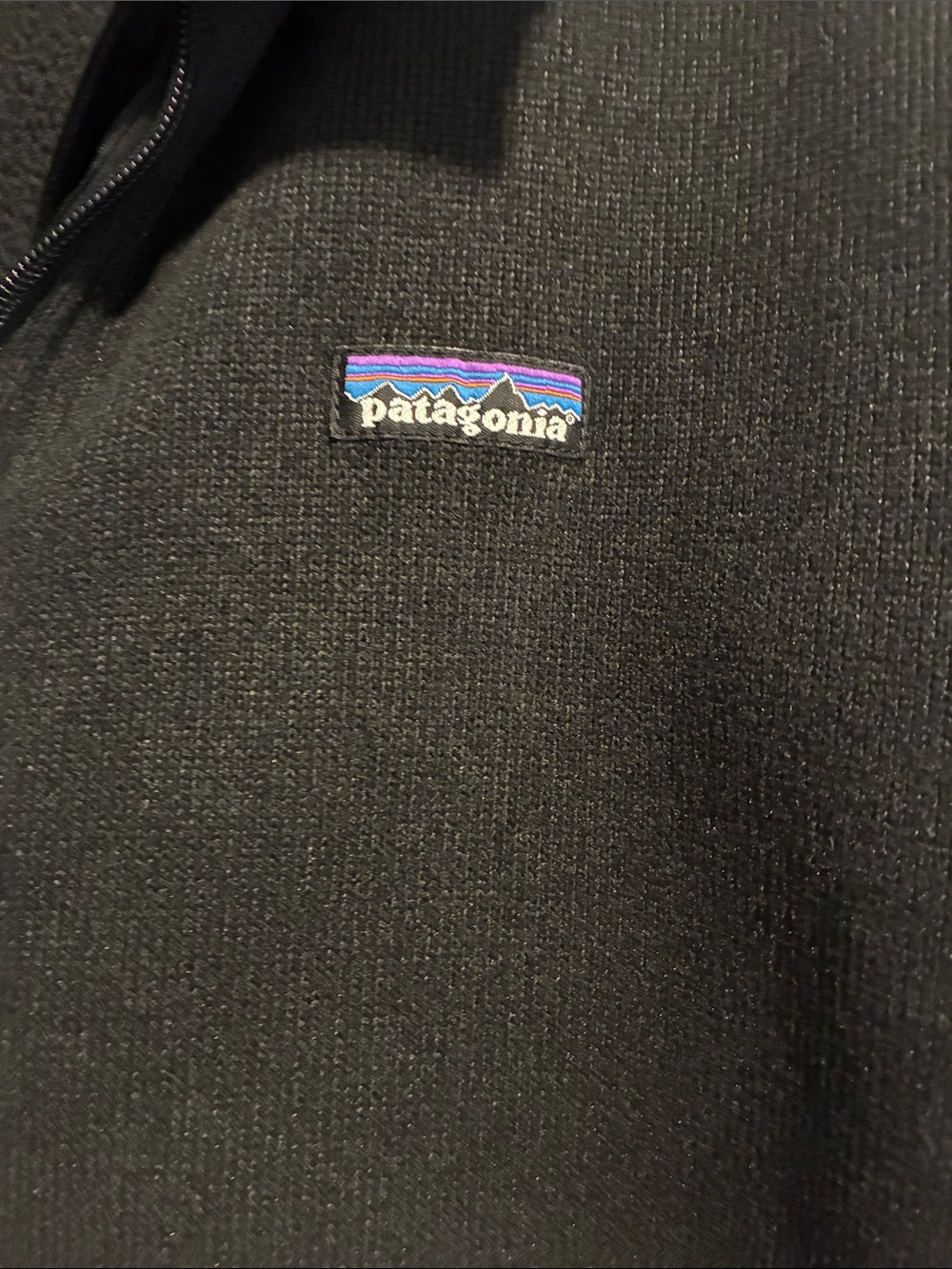Mens Patagonia Better Sweater Full-Zip Fleece, Size Large, Black - Picture 2 of 7